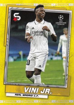 2022-23 Topps UEFA Club Competitions Superstars - Common Yellow #45 Vini Jr. Front