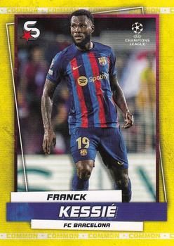 2022-23 Topps UEFA Club Competitions Superstars - Common Yellow #50 Franck Kessie Front