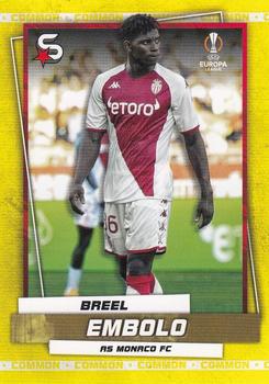 2022-23 Topps UEFA Club Competitions Superstars - Common Yellow #141 Breel Embolo Front