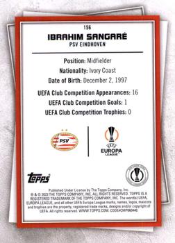 2022-23 Topps UEFA Club Competitions Superstars - Common Yellow #156 Ibrahim Sangare Back