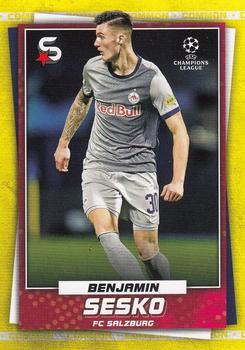 2022-23 Topps UEFA Club Competitions Superstars - Common Yellow #158 Benjamin Sesko Front