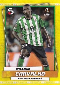2022-23 Topps UEFA Superstars - Common Yellow #174 William Carvalho Front