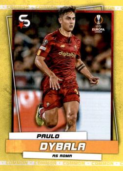 2022-23 Topps UEFA Club Competitions Superstars - Common Yellow #183 Paulo Dybala Front