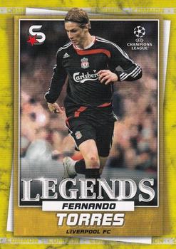 2022-23 Topps UEFA Club Competitions Superstars - Common Yellow #192 Fernando Torres Front