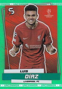 2022-23 Topps UEFA Club Competitions Superstars - Uncommon Green #17 Luis Díaz Front