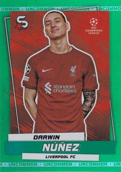 2022-23 Topps UEFA Club Competitions Superstars - Uncommon Green #20 Darwin Núñez Front