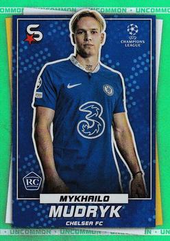 2022-23 Topps UEFA Club Competitions Superstars - Uncommon Green #23 Mykhailo Mudryk Front