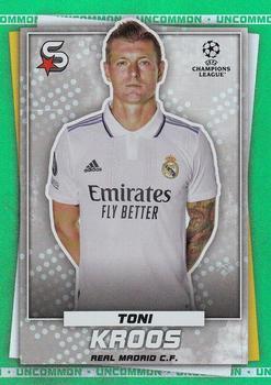 2022-23 Topps UEFA Club Competitions Superstars - Uncommon Green #40 Toni Kroos Front