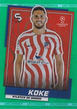 2022-23 Topps UEFA Club Competitions Superstars - Uncommon Green #60 Koke Front