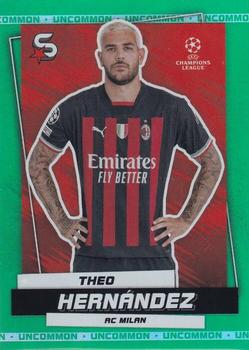 2022-23 Topps UEFA Club Competitions Superstars - Uncommon Green #68 Theo Hernández Front