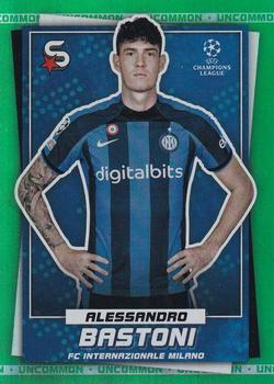 2022-23 Topps UEFA Club Competitions Superstars - Uncommon Green #76 Alessandro Bastoni Front
