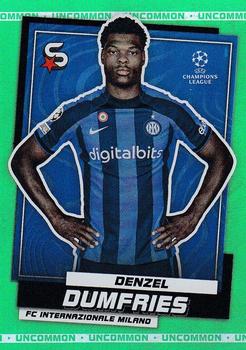 2022-23 Topps UEFA Club Competitions Superstars - Uncommon Green #78 Denzel Dumfries Front