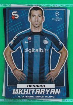 2022-23 Topps UEFA Club Competitions Superstars - Uncommon Green #79 Henrikh Mkhitaryan Front