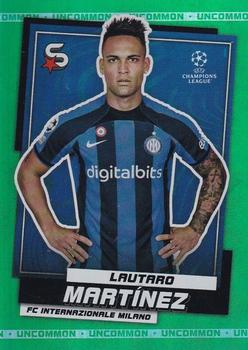 2022-23 Topps UEFA Club Competitions Superstars - Uncommon Green #84 Lautaro Martínez Front