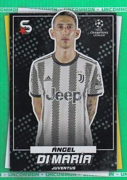 2022-23 Topps UEFA Club Competitions Superstars - Uncommon Green #91 Angel Di Maria Front