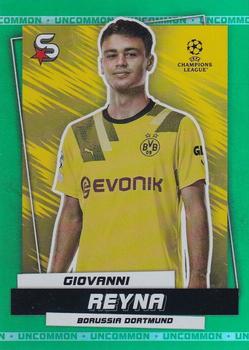 2022-23 Topps UEFA Club Competitions Superstars - Uncommon Green #108 Giovanni Reyna Front