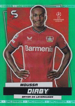2022-23 Topps UEFA Club Competitions Superstars - Uncommon Green #114 Moussa Diaby Front