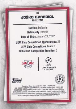 2022-23 Topps UEFA Club Competitions Superstars - Uncommon Green #116 Josko Gvardiol Back
