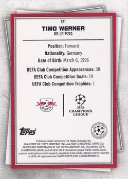 2022-23 Topps UEFA Club Competitions Superstars - Uncommon Green #121 Timo Werner Back