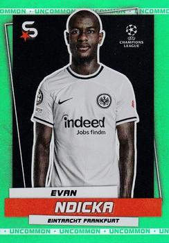 2022-23 Topps UEFA Club Competitions Superstars - Uncommon Green #123 Evan Ndicka Front