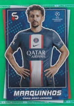 2022-23 Topps UEFA Club Competitions Superstars - Uncommon Green #128 Marquinhos Front