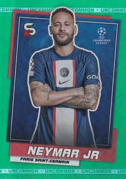 2022-23 Topps UEFA Club Competitions Superstars - Uncommon Green #136 Neymar Jr Front