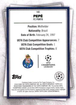 2022-23 Topps UEFA Club Competitions Superstars - Uncommon Green #143 Pepe Back
