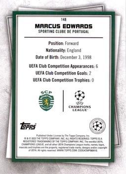 2022-23 Topps UEFA Club Competitions Superstars - Uncommon Green #148 Marcus Edwards Back