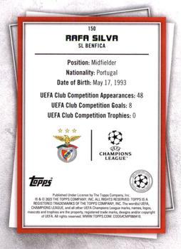 2022-23 Topps UEFA Club Competitions Superstars - Uncommon Green #150 Rafa Silva Back