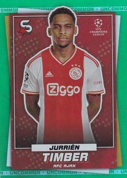 2022-23 Topps UEFA Club Competitions Superstars - Uncommon Green #152 Jurrien Timber Front