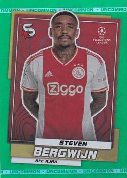 2022-23 Topps UEFA Club Competitions Superstars - Uncommon Green #154 Steven Bergwijn Front