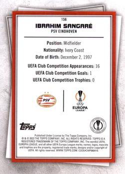 2022-23 Topps UEFA Club Competitions Superstars - Uncommon Green #156 Ibrahim Sangare Back