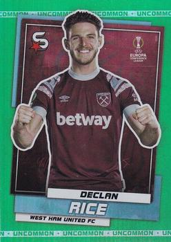 2022-23 Topps UEFA Club Competitions Superstars - Uncommon Green #184 Declan Rice Front