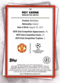 2022-23 Topps UEFA Club Competitions Superstars - Uncommon Green #193 Roy Keane Back