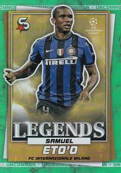 2022-23 Topps UEFA Club Competitions Superstars - Uncommon Green #200 Samuel Eto'o Front