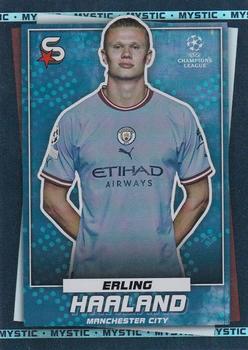 2022-23 Topps UEFA Club Competitions Superstars - Mystic #10 Erling Haaland Front