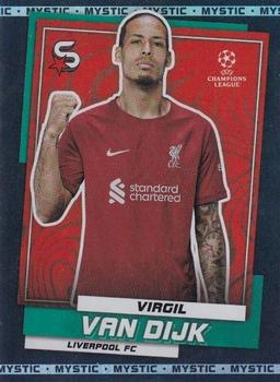 2022-23 Topps UEFA Club Competitions Superstars - Mystic #12 Virgil van Dijk Front