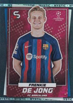 2022-23 Topps UEFA Club Competitions Superstars - Mystic #52 Frenkie de Jong Front