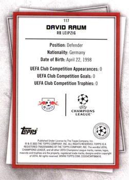 2022-23 Topps UEFA Superstars - Mystic #117 David Raum Back