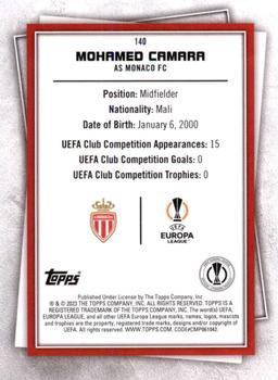 2022-23 Topps UEFA Club Competitions Superstars - Mystic #140 Mohamed Camara Back