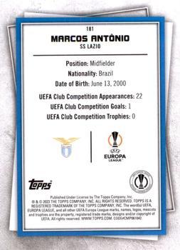 2022-23 Topps UEFA Superstars - Mystic #181 Marcos Antonio Back