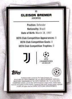 2022-23 Topps UEFA Club Competitions Superstars - Rare #85 Gleison Bremer Back