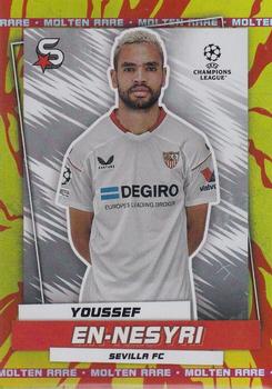 2022-23 Topps UEFA Club Competitions Superstars - Molten Rare #65 Youssef En-Nesyri Front