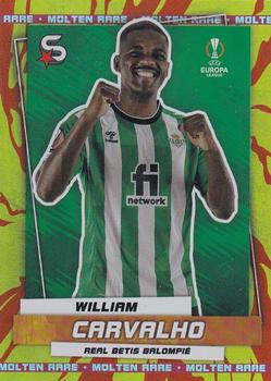 2022-23 Topps UEFA Club Competitions Superstars - Molten Rare #174 William Carvalho Front