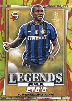 2022-23 Topps UEFA Club Competitions Superstars - Molten Rare #200 Samuel Eto'o Front
