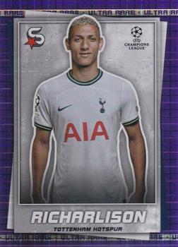 2022-23 Topps UEFA Club Competitions Superstars - Ultra Rare Purple #34 Richarlison Front