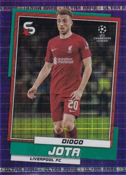 2022-23 Topps UEFA Club Competitions Superstars - Ultra Rare Purple #18 Diogo Jota Front