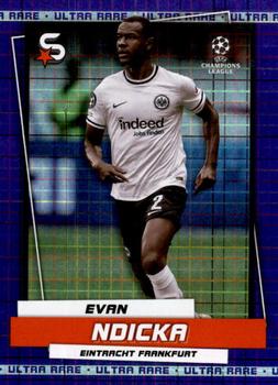2022-23 Topps UEFA Club Competitions Superstars - Ultra Rare Purple #123 Evan Ndicka Front