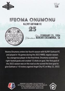 2023 Parkside NWSL Collection #128 Ifeoma Onumonu Back
