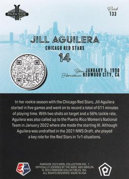 2023 Parkside NWSL Collection #133 Jill Aguilera Back